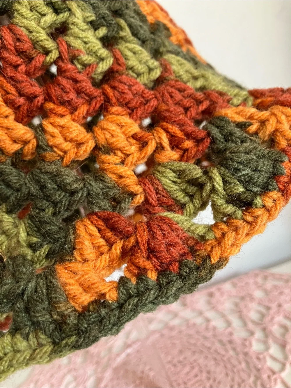 NWOTS! Handmade Crochet Bucket Hat